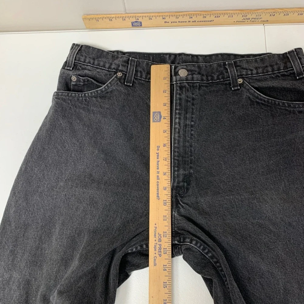 Vintage Levi's‎ 550 Jeans Mens 36x30 Black Relaxed Fit Tapered Leg Made USA 90s